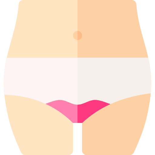 Menstrual cycle healthcare and medical blood menstruation icon