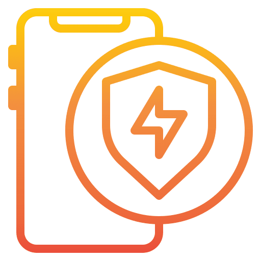 Security interface data security protection icon Security interface data security protection icon