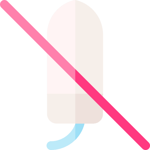 No tampon signaling healthcare and medical forbidden icon No tampon signaling healthcare and medical forbidden icon
