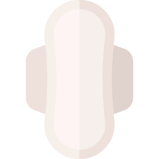 Period sanitary pad hygiene healthcare and medical icon Period sanitary pad hygiene healthcare and medical icon