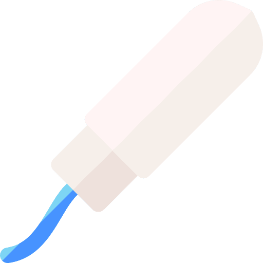Tampon hygiene period menstruation icon Tampon hygiene period menstruation icon