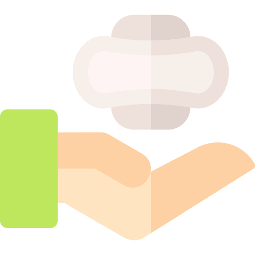 Sanitary pad sanitary pad period healthcare and medical icon Sanitary pad sanitary pad period healthcare and medical icon