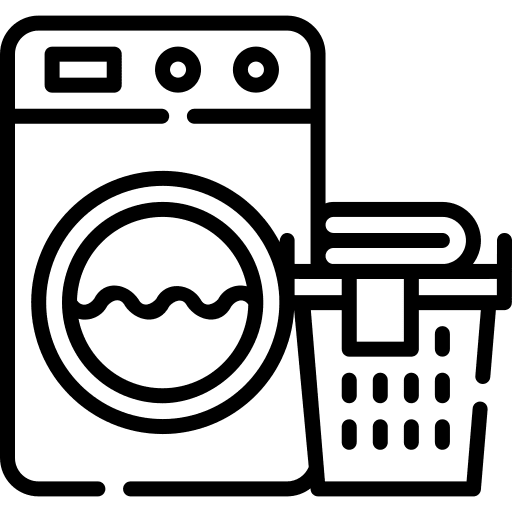 Washing machine housekeeping furniture and household electrical appliance icon Washing machine housekeeping furniture and household electrical appliance icon