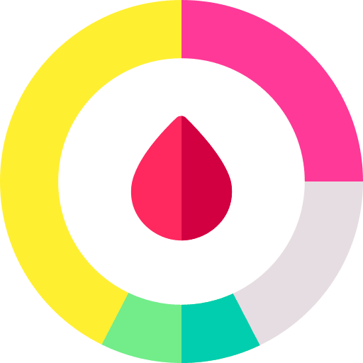 Cycle menstrual cycle ovary blood icon