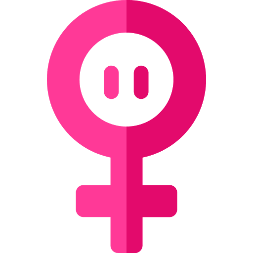Menopause symbol venus healthcare and medical icon
