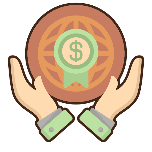 Standards business accounting dollar icon