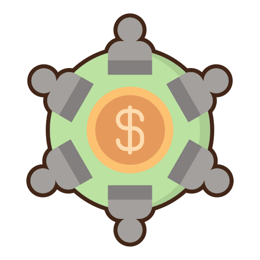 Accounting administration accounts public icon