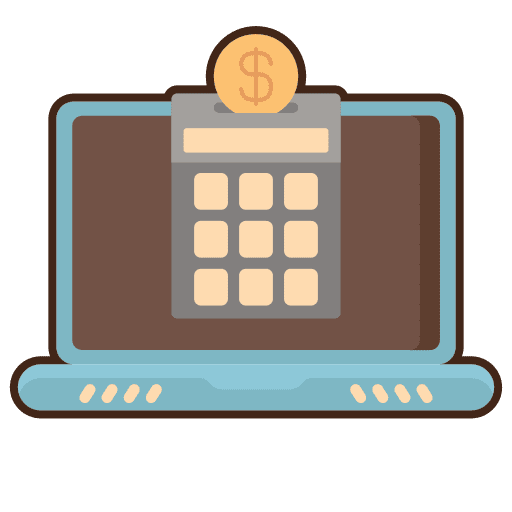 Accounting system marketing accounting icon