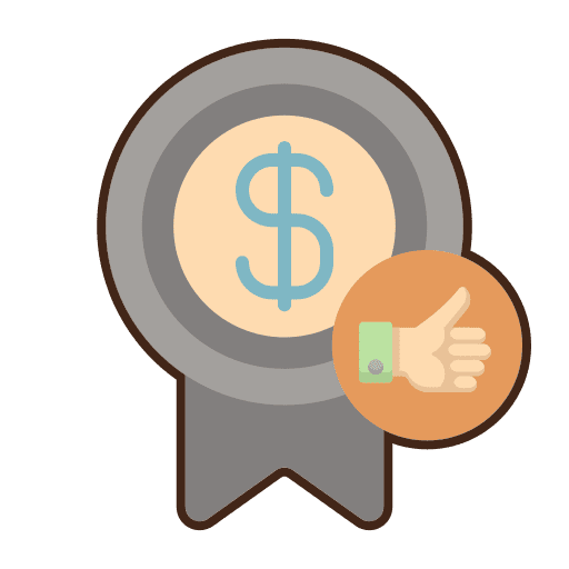 Appraisal thumbs up appraisal evaluation icon