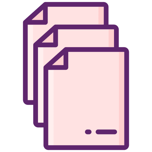 Documentation file documentation files and folders icon