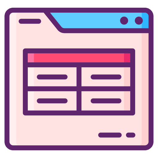 Spreadsheet app spreadsheet browser icon