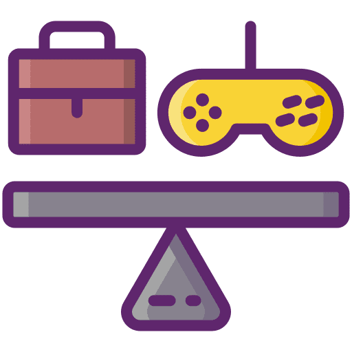 Balanced miscellaneous game work icon