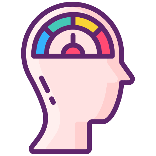 Mental control speed speedometer performance icon