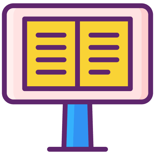 Online course online learning elearning training icon