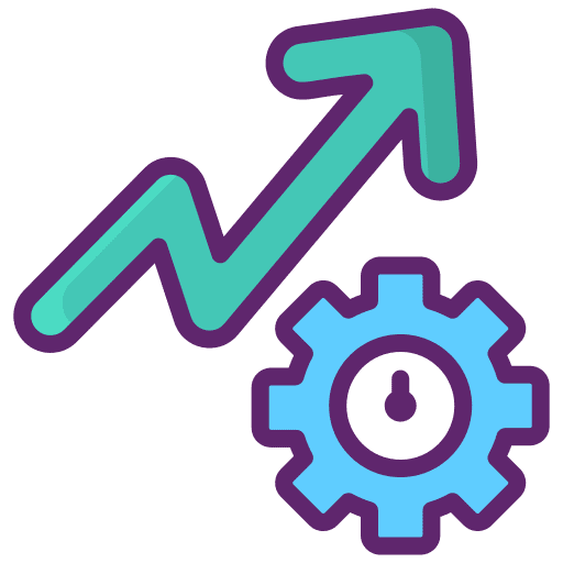 Productive management productivity agile icon