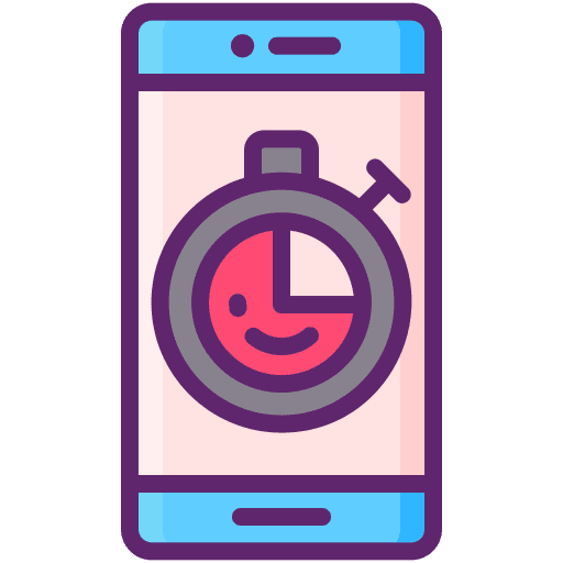 Time tracking time tracking clock stopwatch icon