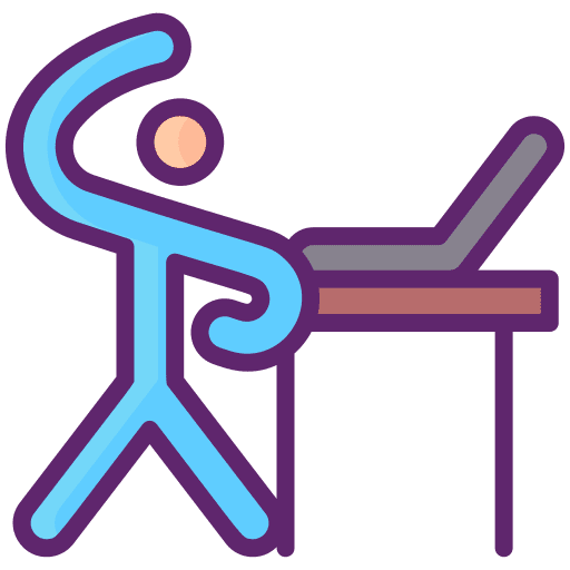 Exercise workplace humanpictos breaks icon