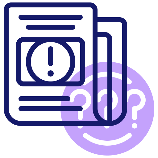 Hoax share electronics message icon