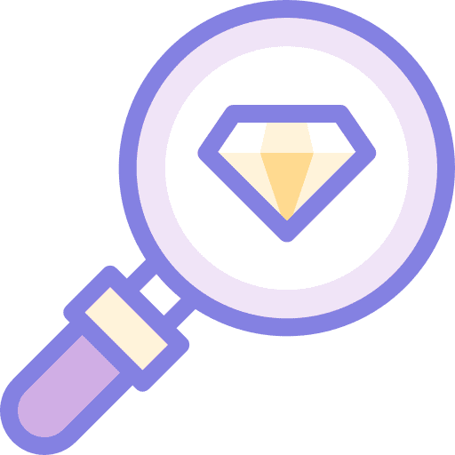 Search jewelry search loupe icon Search jewelry search loupe icon