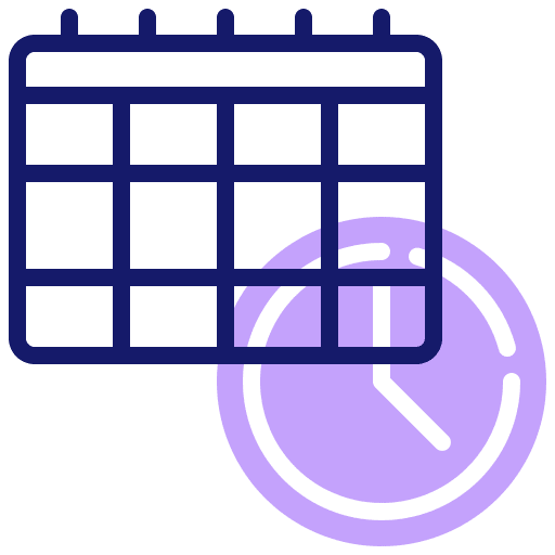Routine routine organization time and date icon Routine routine organization time and date icon