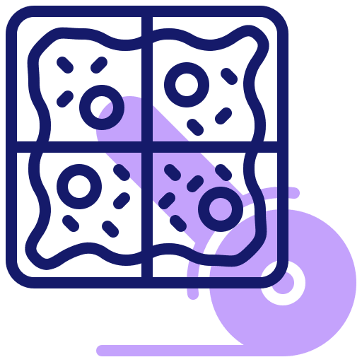 Pizza food and restaurant salami italian food icon Pizza food and restaurant salami italian food icon