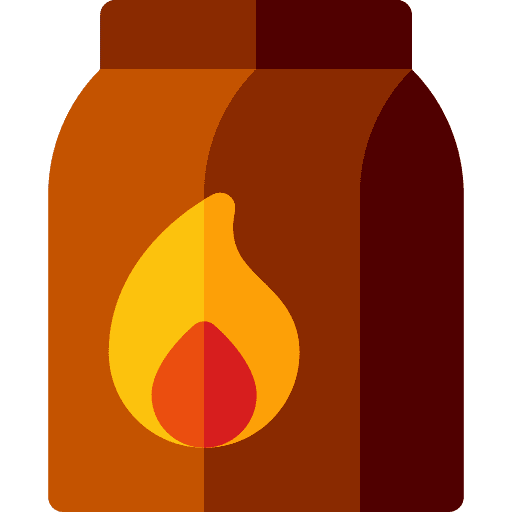 Coal grill bag bbq icon Coal grill bag bbq icon