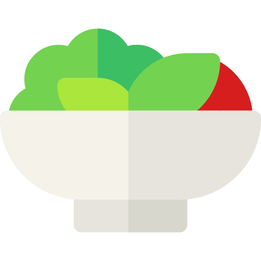 Salad healthy food organic food and restaurant icon Salad healthy food organic food and restaurant icon