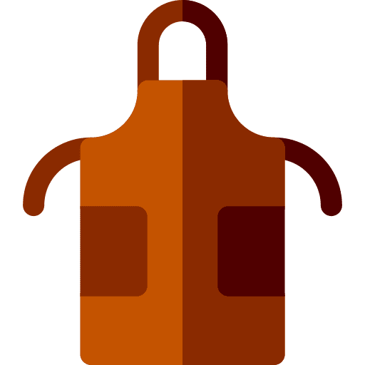 Apron protection fashion apron icon Apron protection fashion apron icon