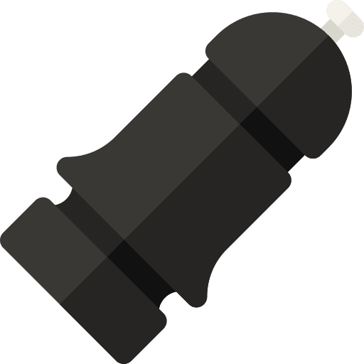 Pepper mill kitchenware cooking icon Pepper mill kitchenware cooking icon