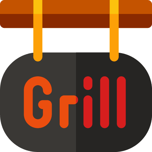 Signboard signboard grill sign icon Signboard signboard grill sign icon