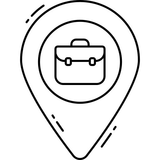 Location placeholder office map pointer icon