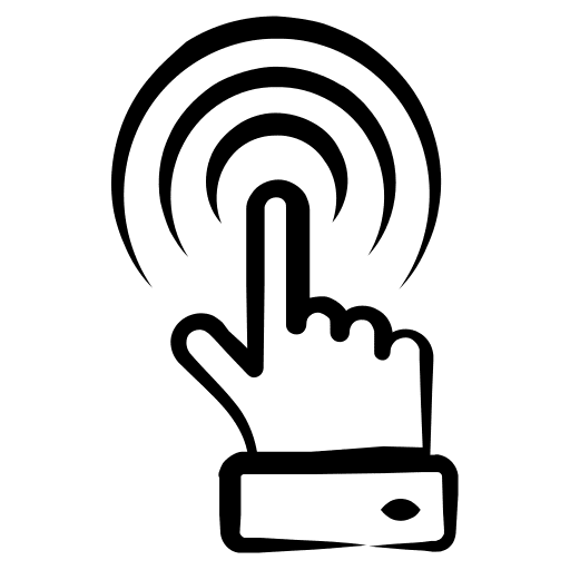 Interaction technology digital interaction icon