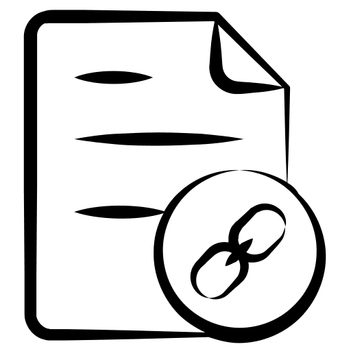 Link file duplicate replicate link icon Link file duplicate replicate link icon