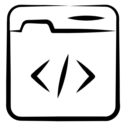 Web coding ui page programming icon Web coding ui page programming icon