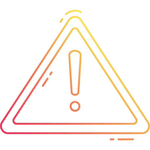 Danger high voltage danger signaling icon