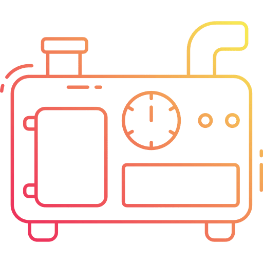 Generator industry electric generator electronics icon Generator industry electric generator electronics icon