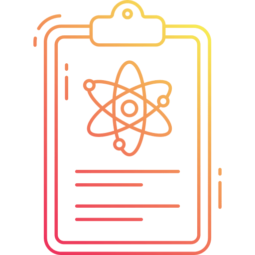 Report report experiment science icon Report report experiment science icon