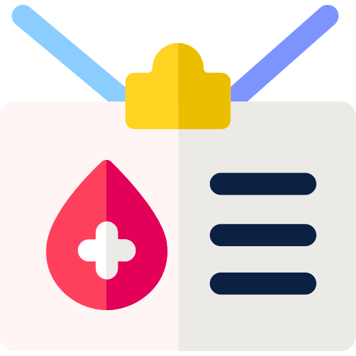 Blood donor card blood donor card blood donation healthcare icon Blood donor card blood donor card blood donation healthcare icon