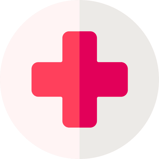 Red cross hospital shapes and symbols cross symbol icon