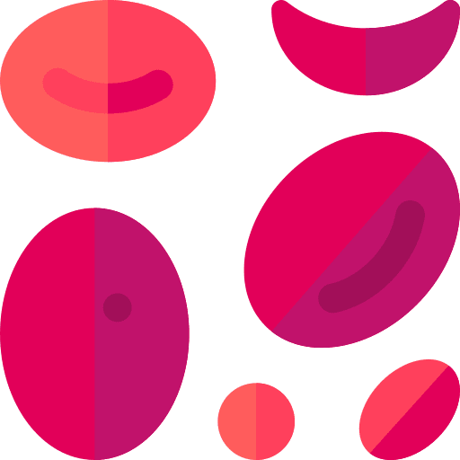 Blood cells healthcare and medical red blood cells stem cell icon Blood cells healthcare and medical red blood cells stem cell icon