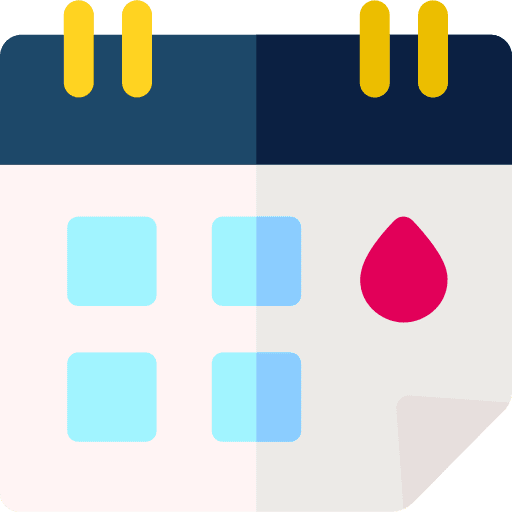 Calendar calendar blood donation icon Calendar calendar blood donation icon