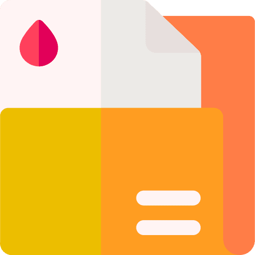 Results test results medical results blood icon Results test results medical results blood icon