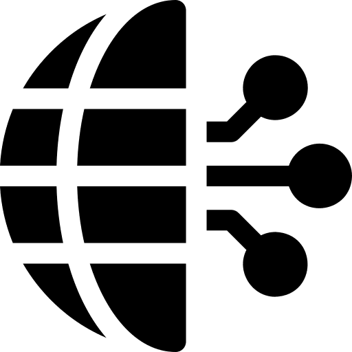Digitalization modernization digital connection icon