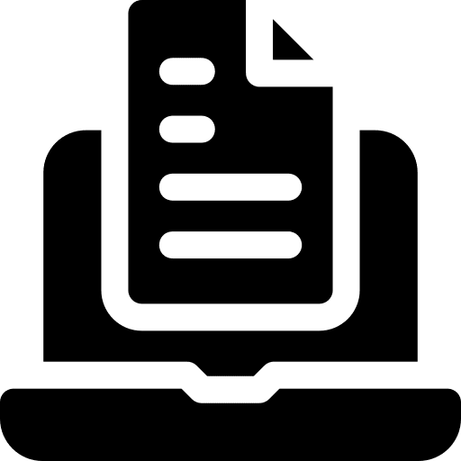 Document files and folders computer file icon