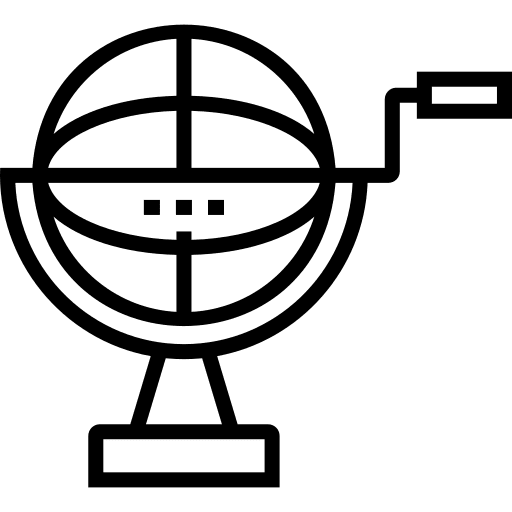 Lottery gambling lottery wheel icon
