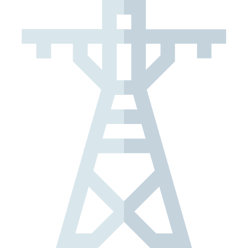 Electricity tower electronics power tower electric tower icon