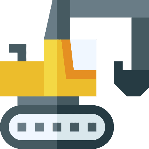 Excavator construction machine excavation excavator icon Excavator construction machine excavation excavator icon
