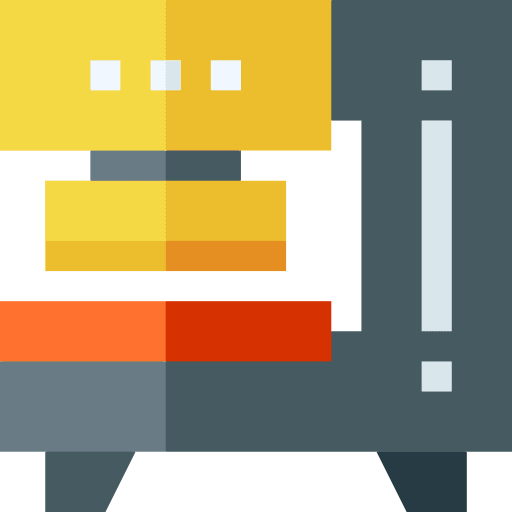 Press machine robotics press machine factory icon
