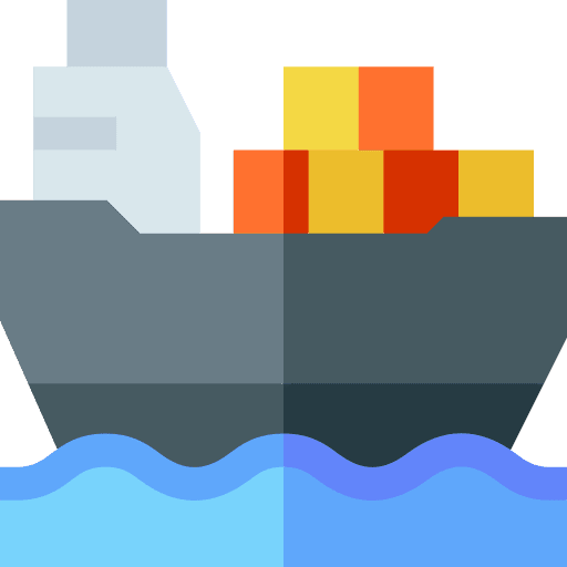 Cargo ship cargo transport shipping icon Cargo ship cargo transport shipping icon