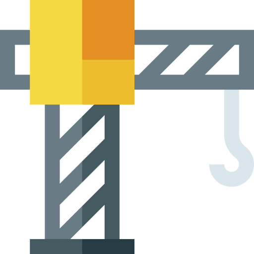 Crane construction construction and tools construct icon Crane construction construction and tools construct icon